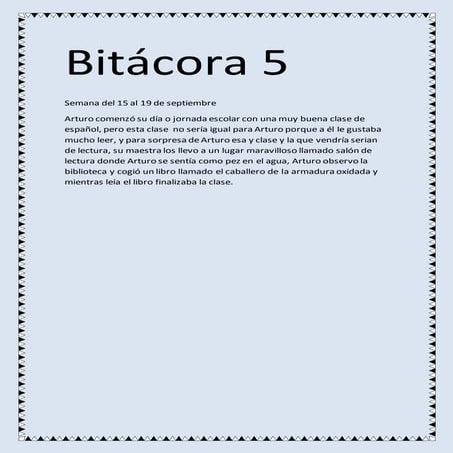 Bitácora 6