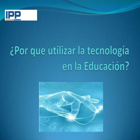 Educacion y tecnologia