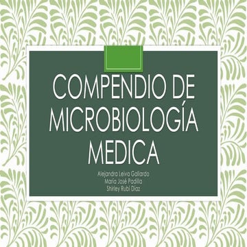 Compendio Microbiologia Medica