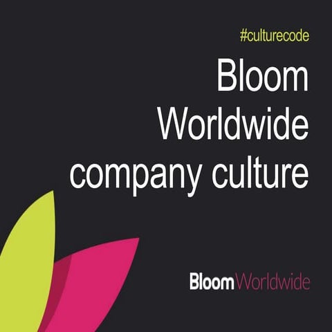 Bloom #culturecode 2014