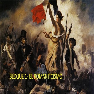 Bloque 1. El Romanticismo