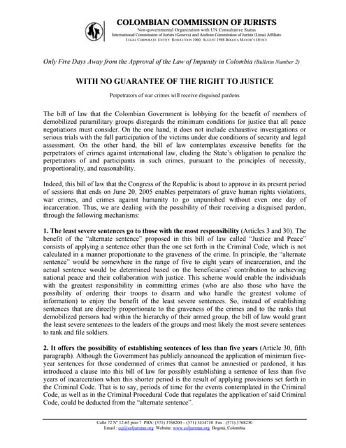 With no guarantee of the right to justice