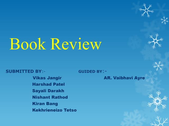 Book review   