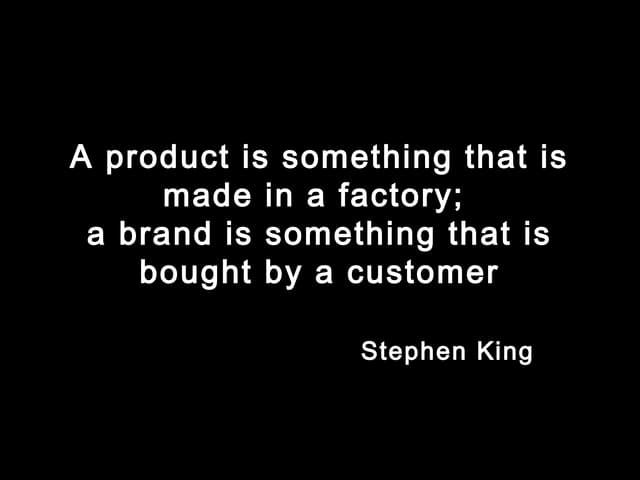 Product definition and Brand Models