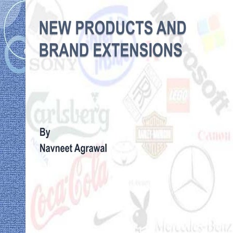 Brand Extensions Ppt 0111