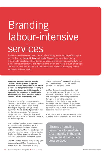 Branding labour intensive_services