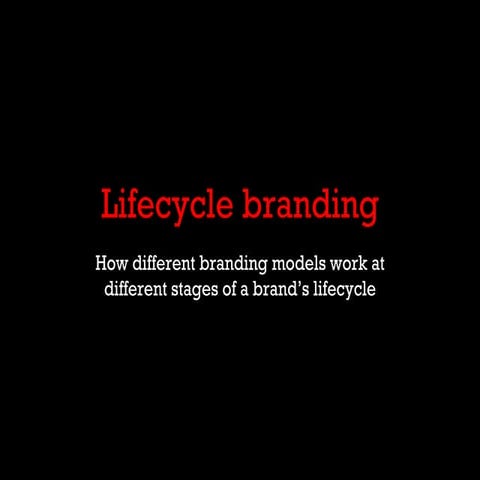 Brands in Strategic Marketing guest lecture