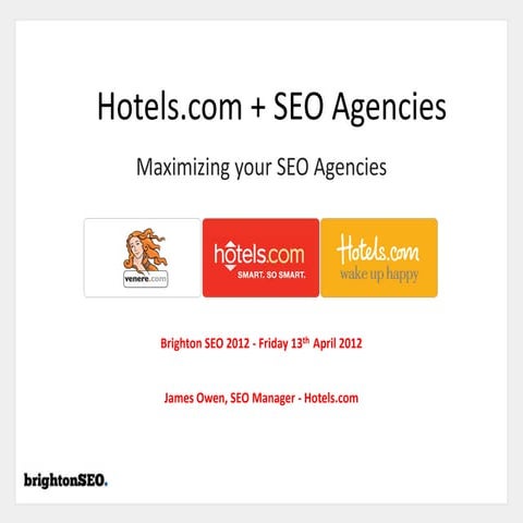 Brighton seo   James owen - Hotels.com