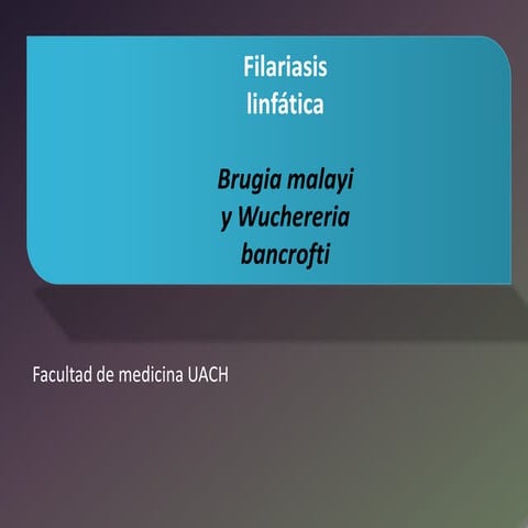 Filariasis linfática