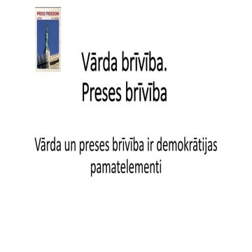 Brīvība!