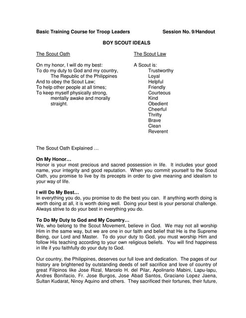 Bsp ideals tata