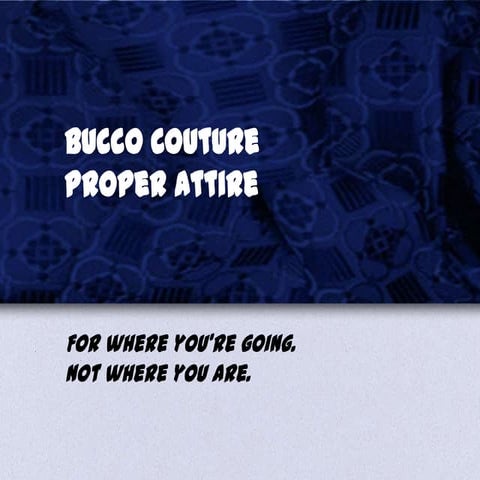 Bucco Dress For Where You Are Going A