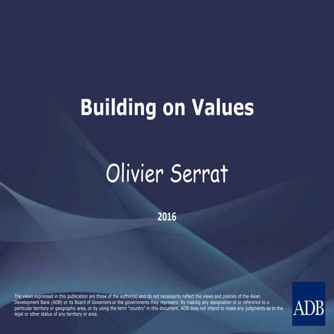 Building on Values
