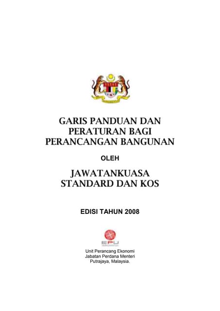 Garis Panduan Perancangan Bangunan