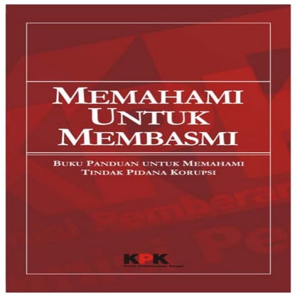 Buku saku korupsi