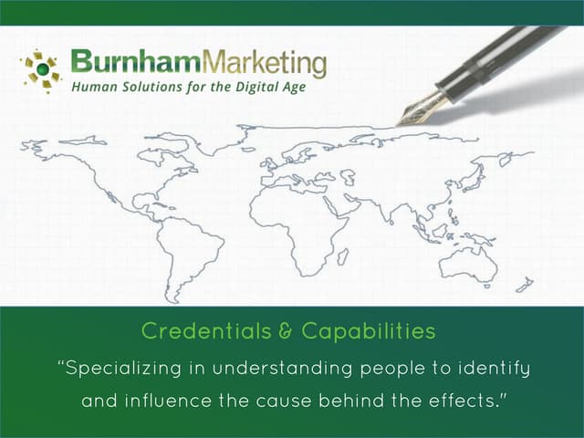 Burnham Capabilities