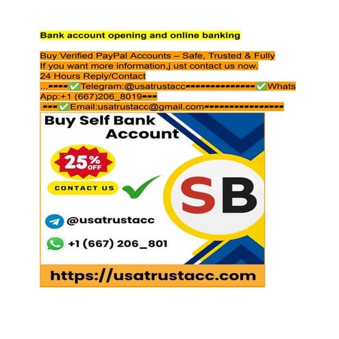 B,uy Self Bank Account in usa  all country 2025.pdf
