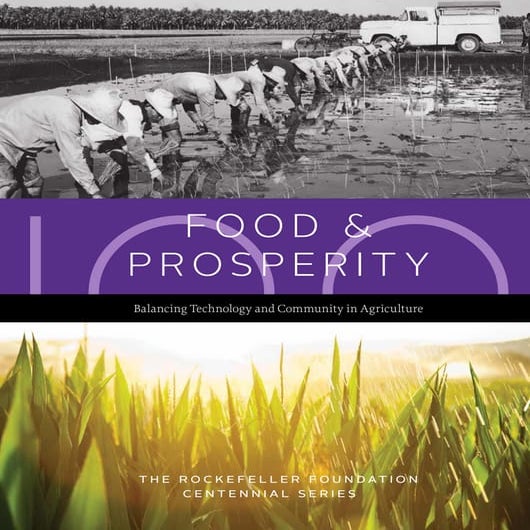 Food and Prosperity: Balancing Technology and Community in Agriculture