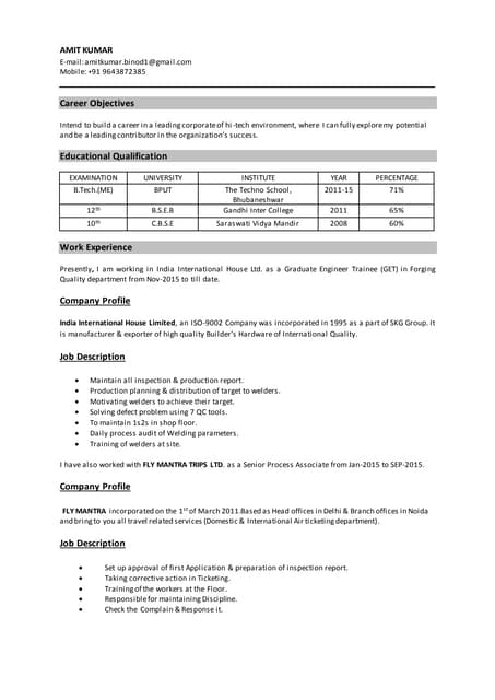 Amit Resume