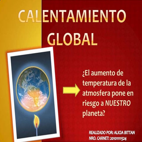 Calentamiento global