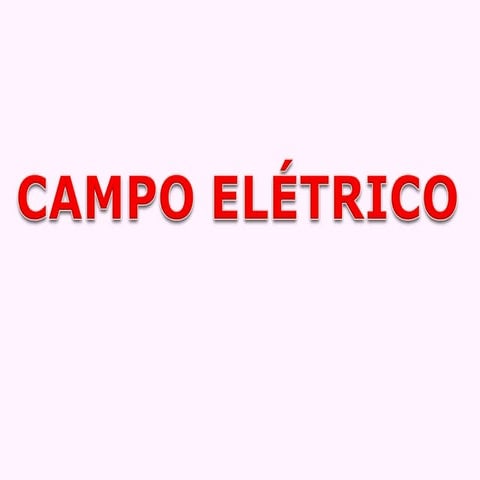 Campo elétrico