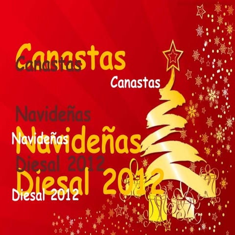 Canastas navide+¦as2012
