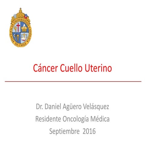 Cancer Cuello Uterino