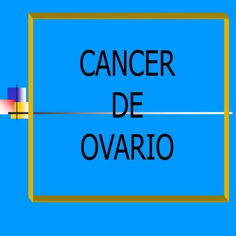 Cancer de ovario