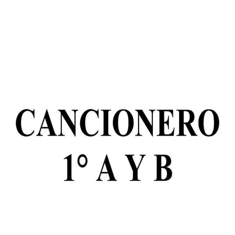 Cancionero ilustrado