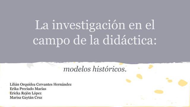 Cap. 4 pensar la didáctica