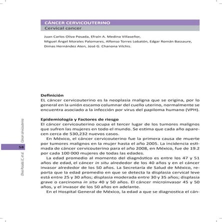 Cáncer cérvicouterino