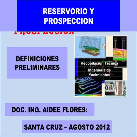 Ingenieria de Reservorio