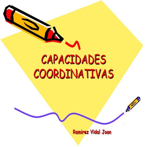 Capacidades coordinativas