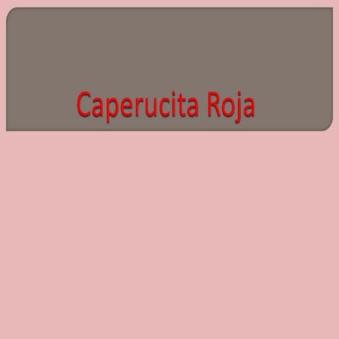 Caperucita roja
