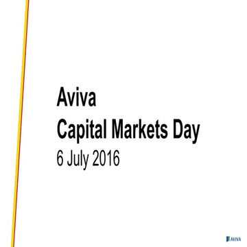 Capital Markets Day 2016 presentation slides