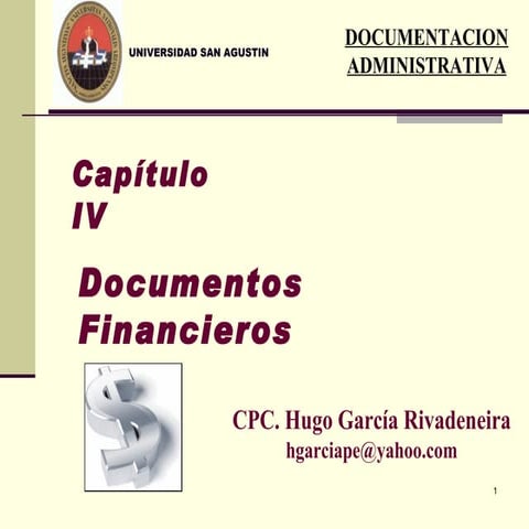 Documentos Financieros
