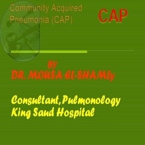 Community aquired pneumonia