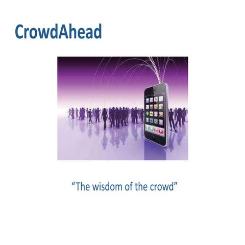 CrowdAhead presentation