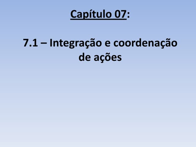 Capítulo 07 - Sistema nervoso e órgãos sensoriais