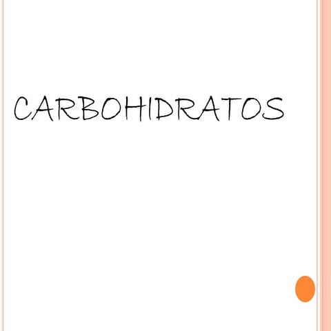 Carbohidratos