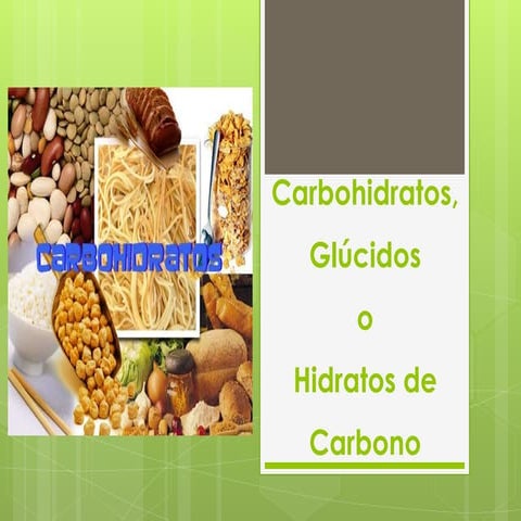 Carbohidratos,