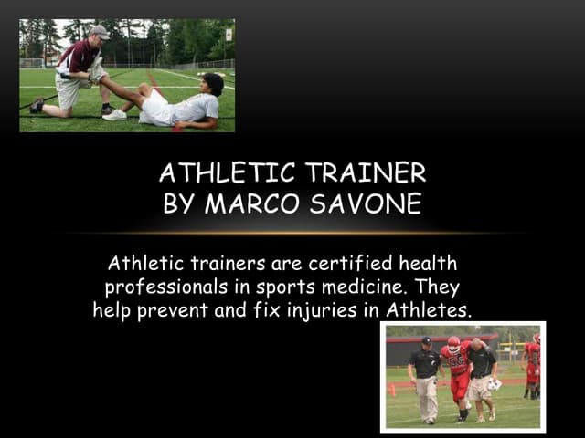 marco savone career presentation