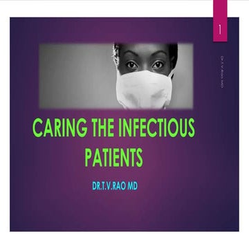 CARING THE INFECTIOUS PATIENTS 
