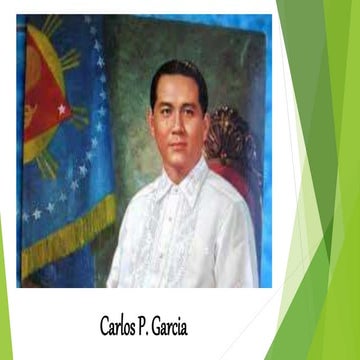 Carlos p. garcia