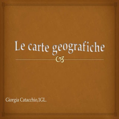 Carte di Mercatore e Peters di Giorgia Catacchio