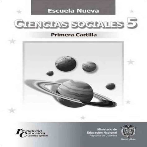 Cartilla sociales 5° parte 1