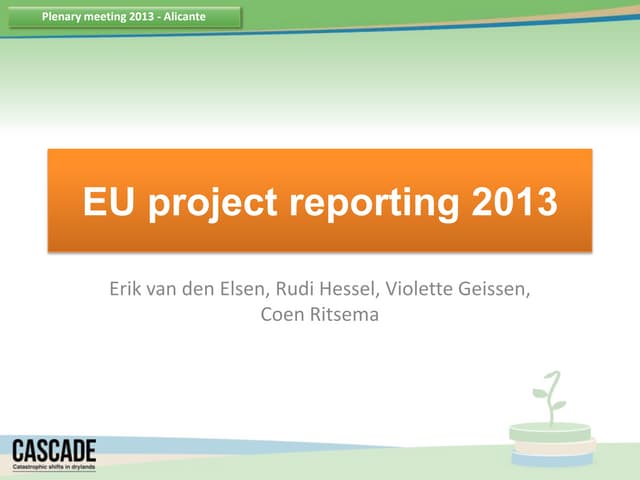 Cascade   eu reporting - erik van den elsen v.1.0.rh