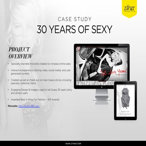 Apparel Case studies - Zther Interactive