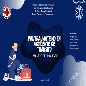 CASO CLINICO PACIENTE Politraumatizapptx