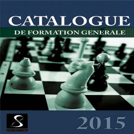 Catalogue Général 2015